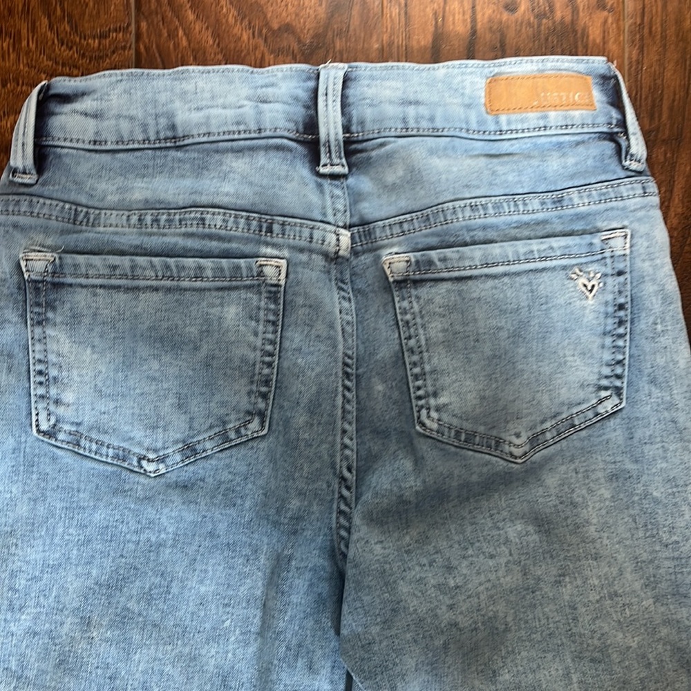 Justice for girls jeans, size 12 - Picture 6 of 7